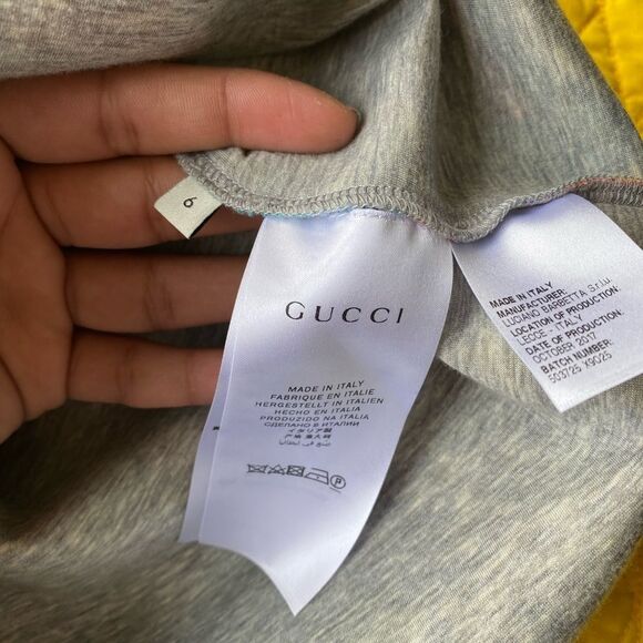 Gucci Kids Colorful Cat Print Sweater Size 6 - Picture 3 of 4